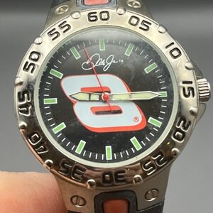 VTG Dale Earnhardt Jr #8 NASCAR Racing Watch Analog Quartz Game Time NEEDS BAND